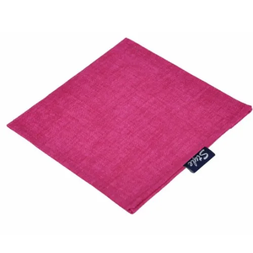 Pink Fuscia Linen Permit Wallet